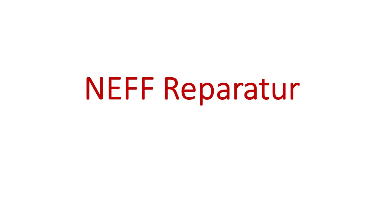 Neff Reparatur